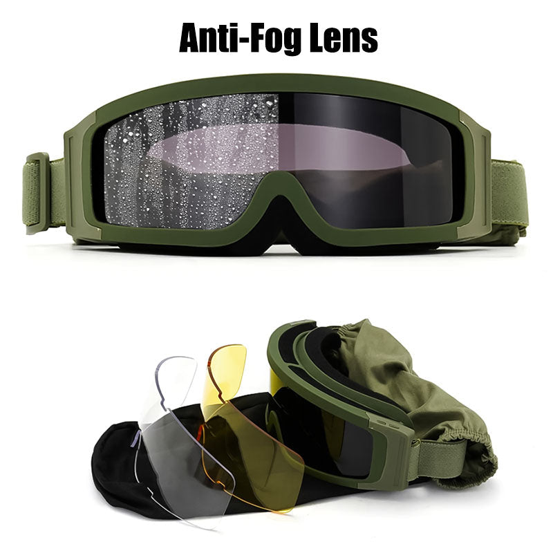 Anti-Fog en Fit Over Glasses Motorfietsbril
