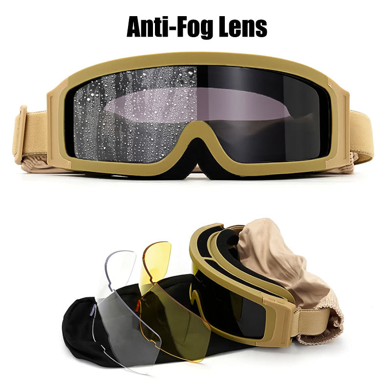 Anti-Fog en Fit Over Glasses Motorfietsbril