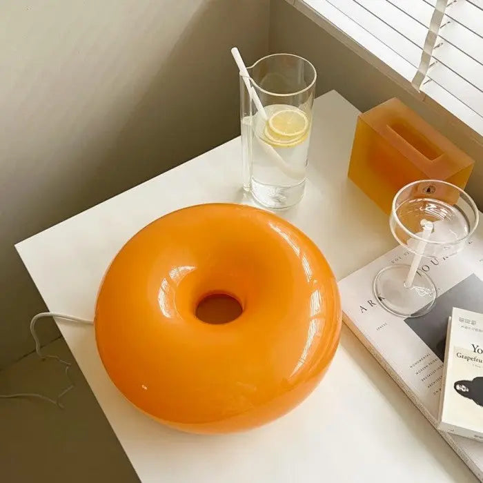 Donut Tafellamp - Donutvormige Moderne LED Tafellamp