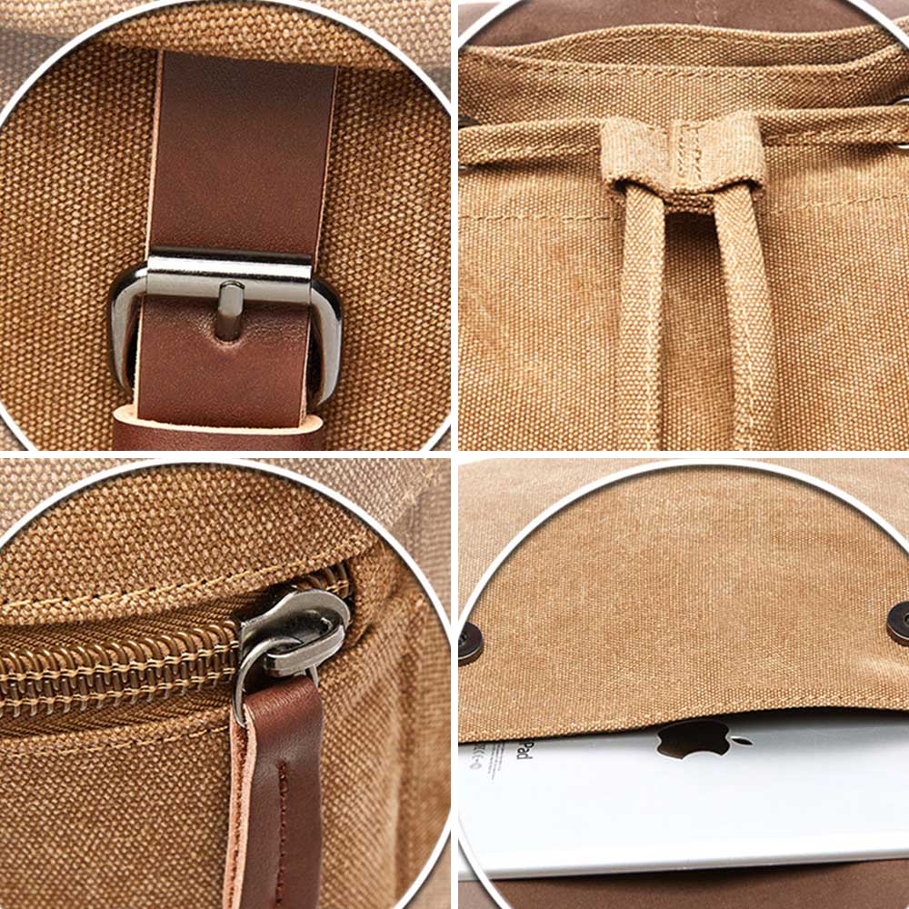 RetroPack - Grote Vintage Canvas Rugzak