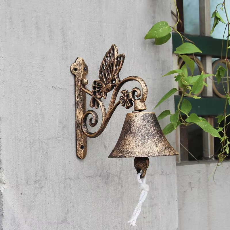 Europese Vintage Gietijzeren Deurbel