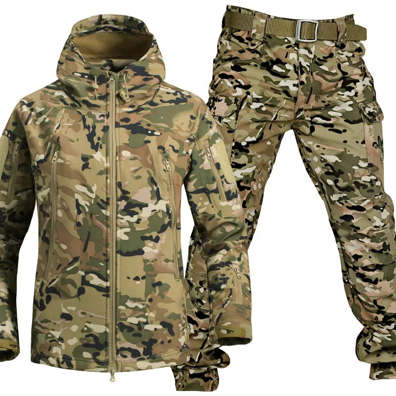 Water- en Winddichte Outdoor Set met Fleecevoering