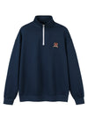 Visconte | Many Wear Embroidered Half-Zip Pullover