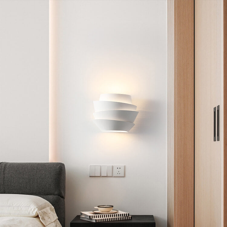 Gelaagde Wandlamp – Stijlvol en Artistiek