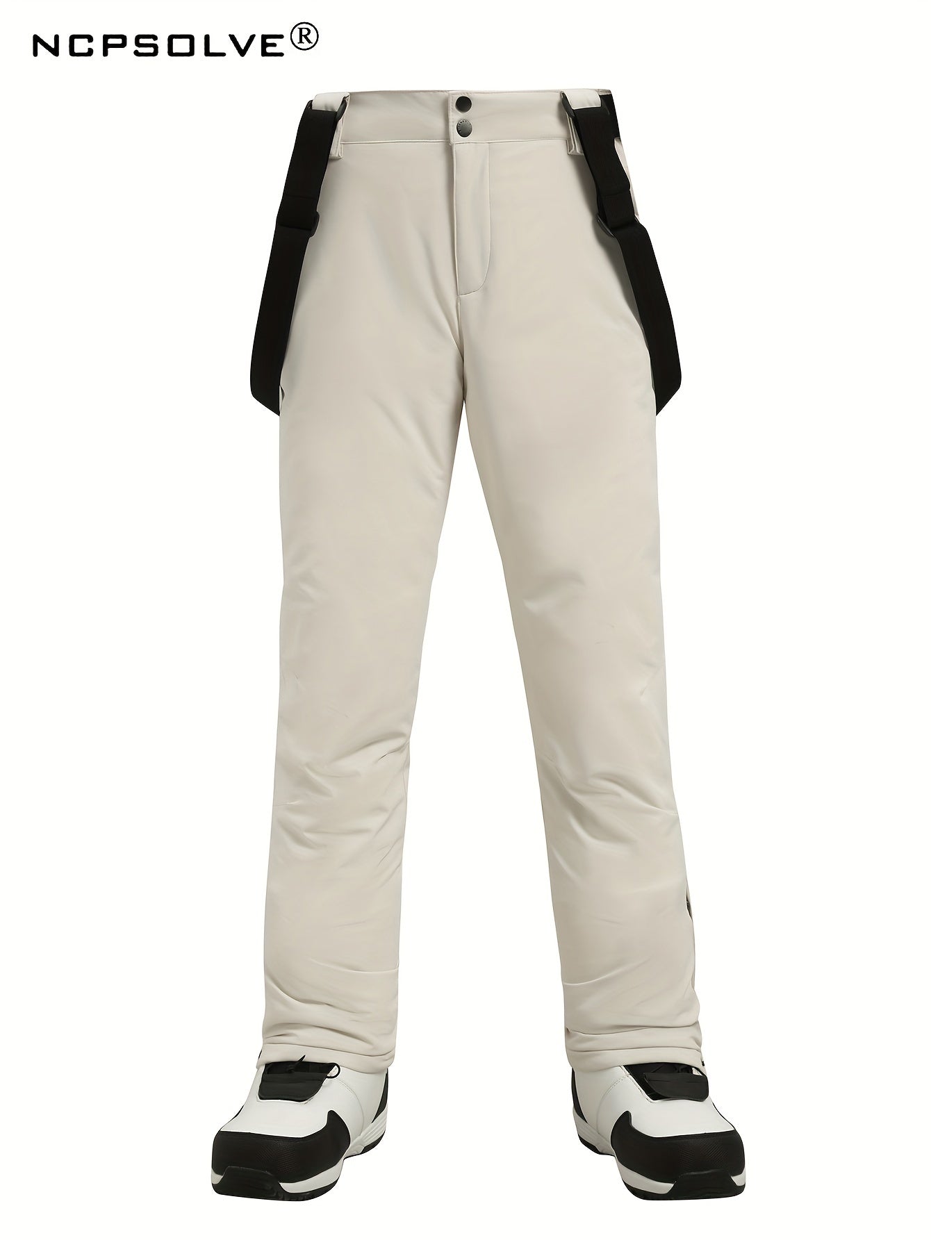 Ski Broek 25’ - Winddichte Bib Pants - Dikke voering - AlpineGlide - TP - Essential