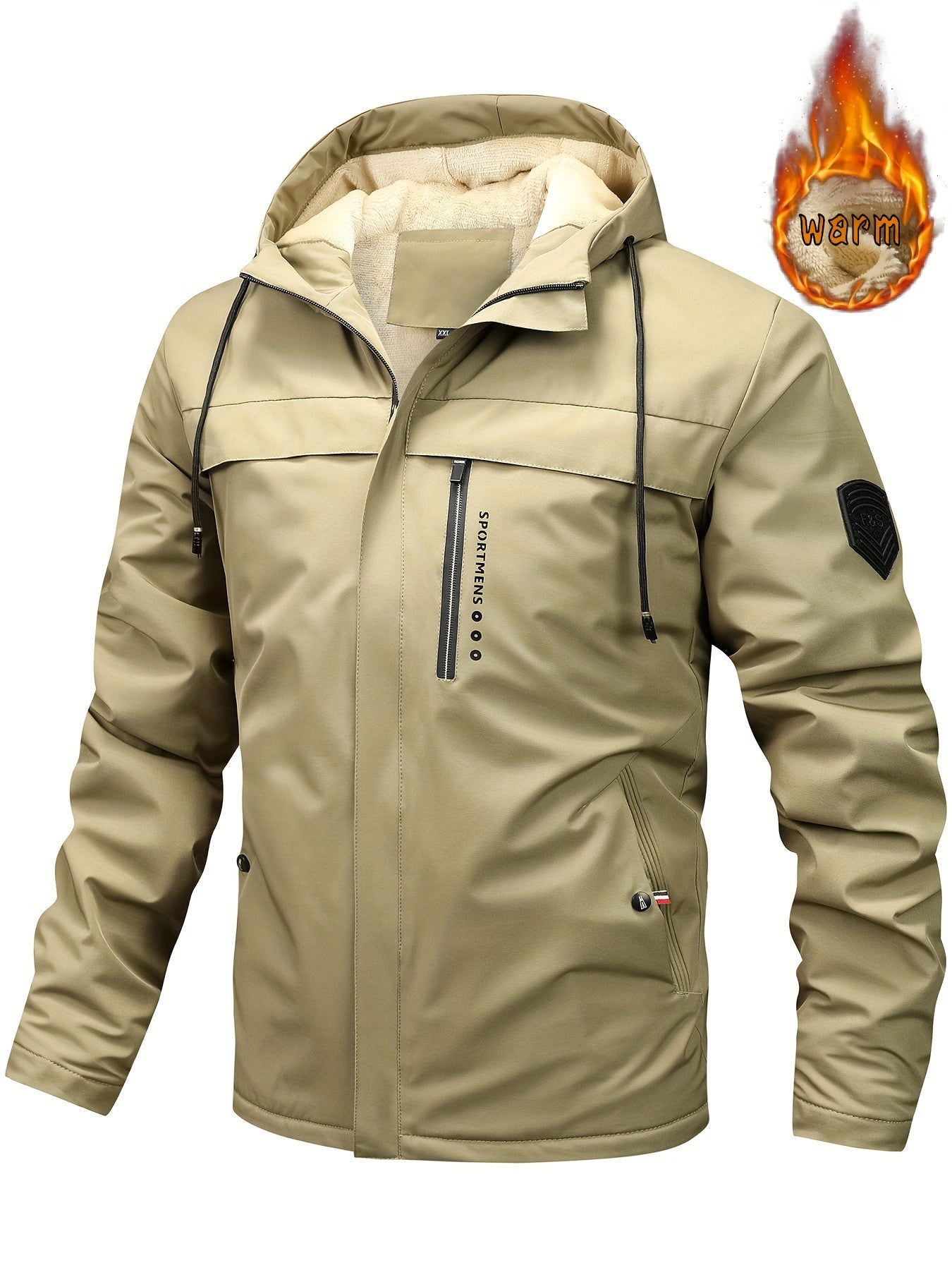 Warm Fleecejack Met Capuchon - Regular Fit - Winterhawk - WH 55 - Essential in Meerdere Kleuren