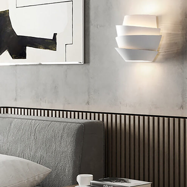Gelaagde Wandlamp – Stijlvol en Artistiek