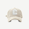 Corduroy pet met C patch | Baseball cap heren & dames | Trendy ribfluweel pet in diverse kleuren