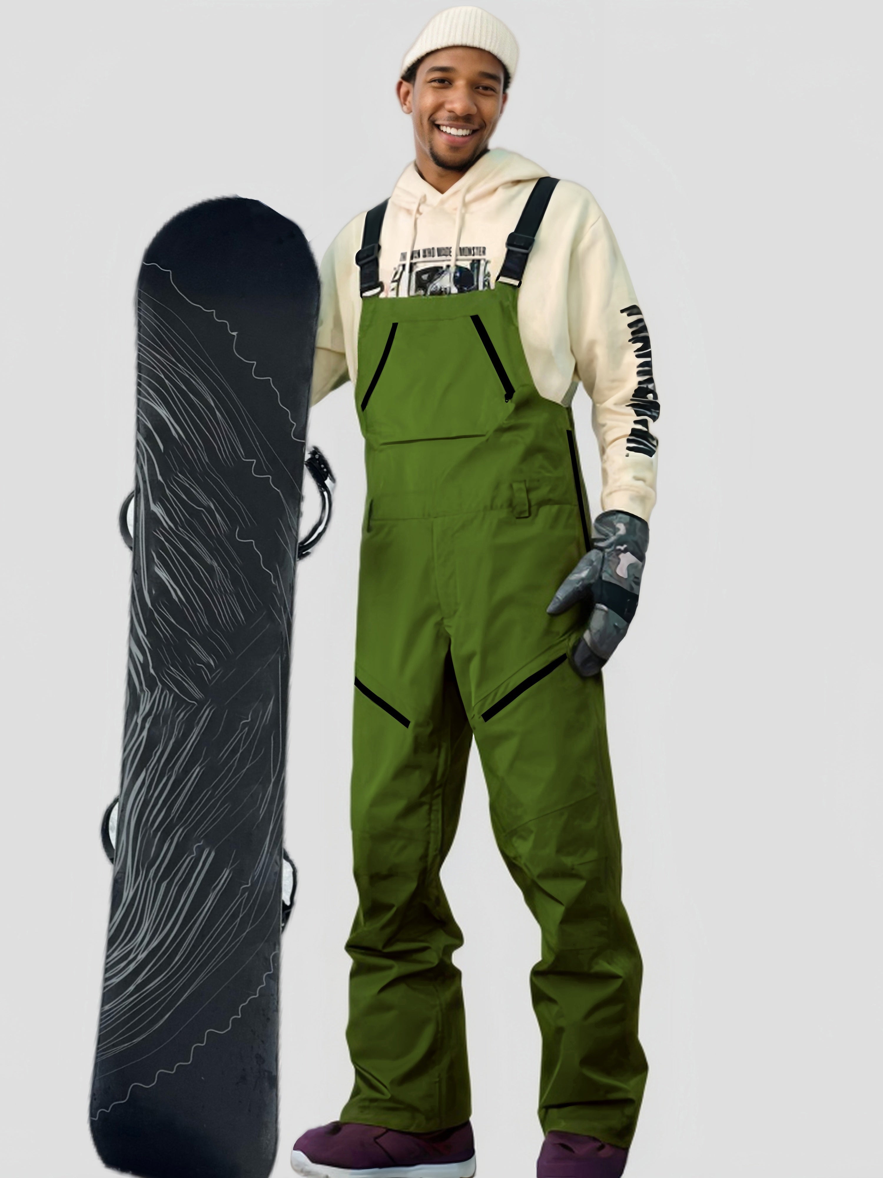 Ski Broek 25’ - Multi-Layer Design voor Extra Isolatie - AlpineGlide - TP - Essential