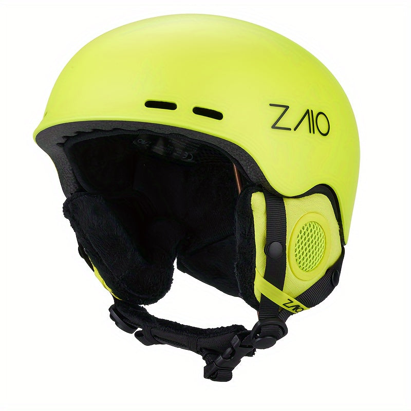 ZAIO | Outdoor Ski- of Snowboardhelm, ABS+EPS Materiaal, Warme Outdoor Veiligheidshelm voor Wintersport - Inclusief Hoofdbescherming en Beschermende Gear voor Skiën en Snowboarden