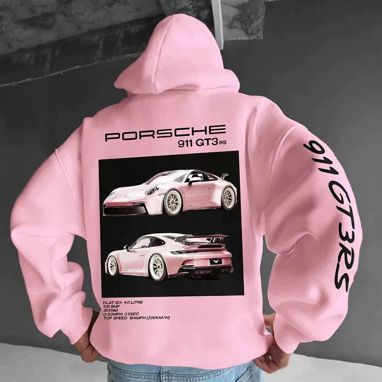 De Oversized Racing Hoodie - Visconte