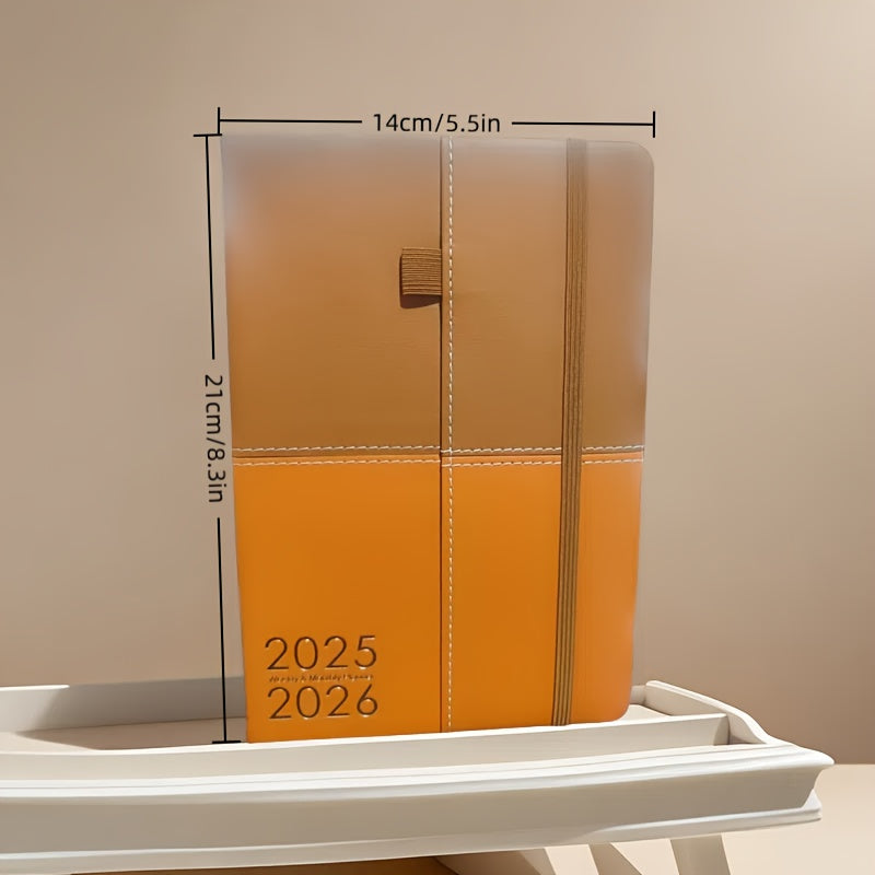 Dikke zakelijke planner 2025 | Agenda | Dagplanner met tijdschema en 365 pagina’s