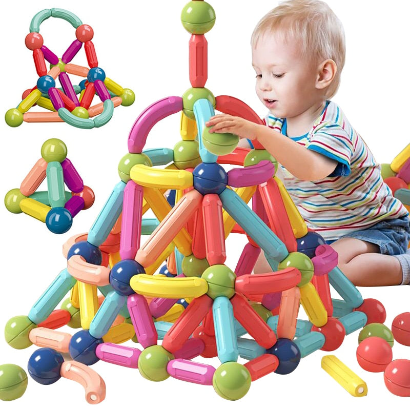 Magnet Toys | Ontwikkel de creativiteit - Magnetische sticks