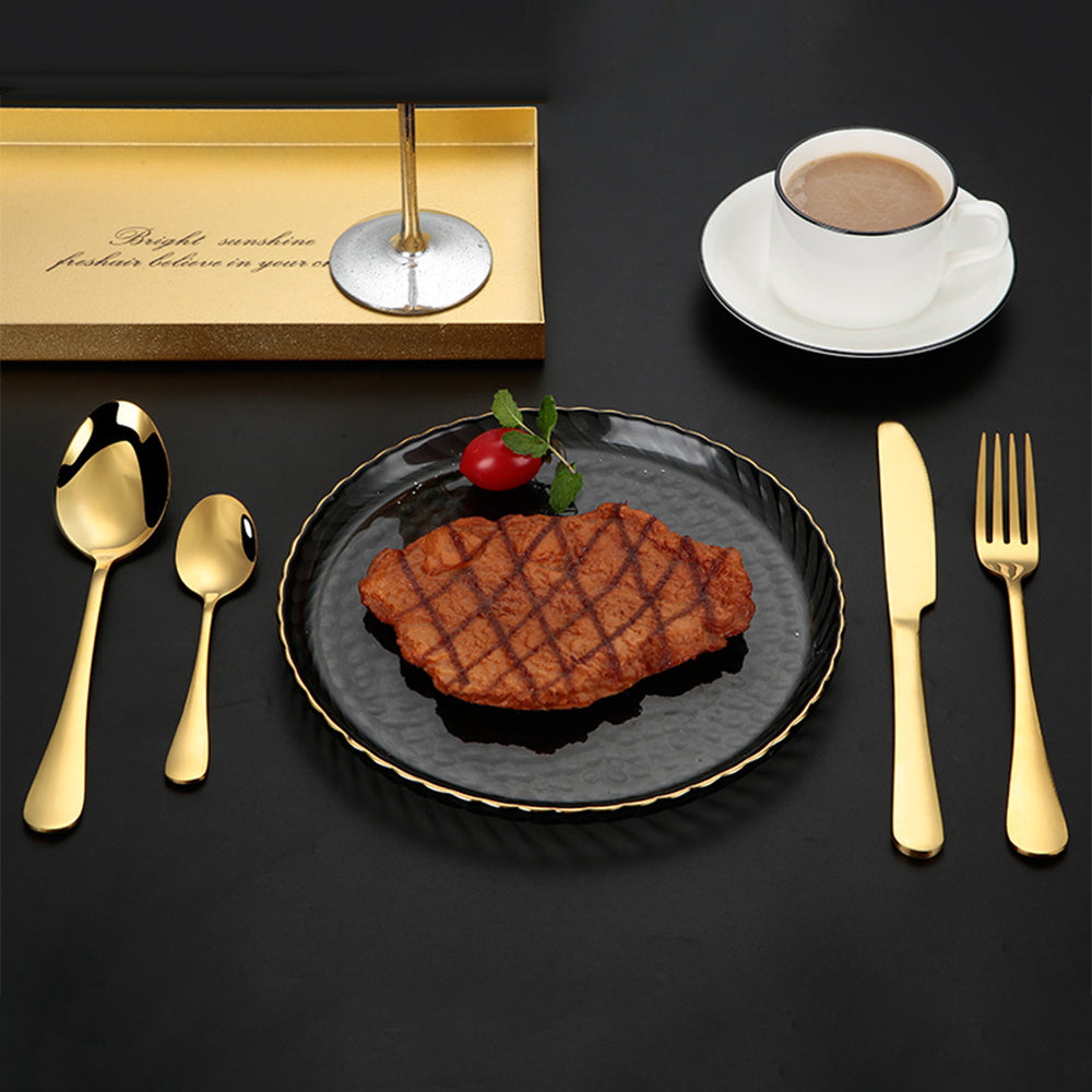 Beverly™ Bestek Dinerset | Luxe 24-Delige Tafelbestek Set voor 6 Personen