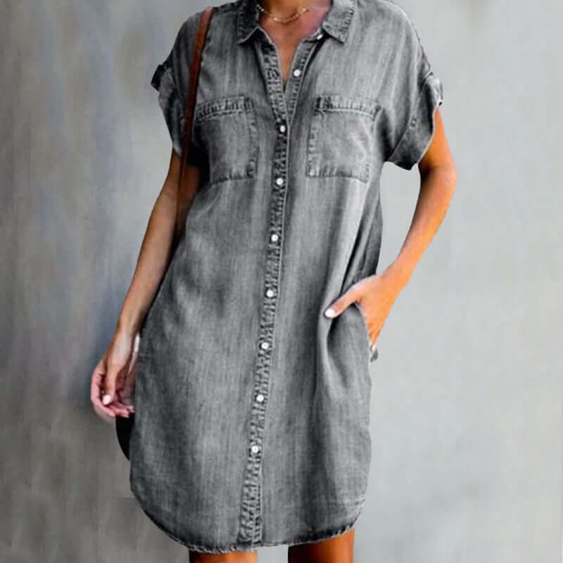 Malou | Denim Jurk