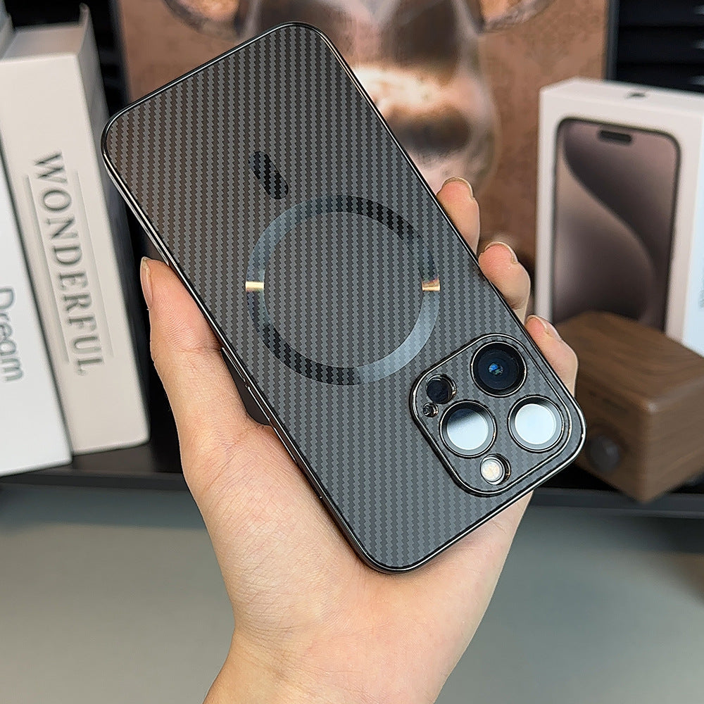 CarbonPro | Carbon Fiber MagSafe iPhone Hoes: Ultra-Dun & Krassenbestendig