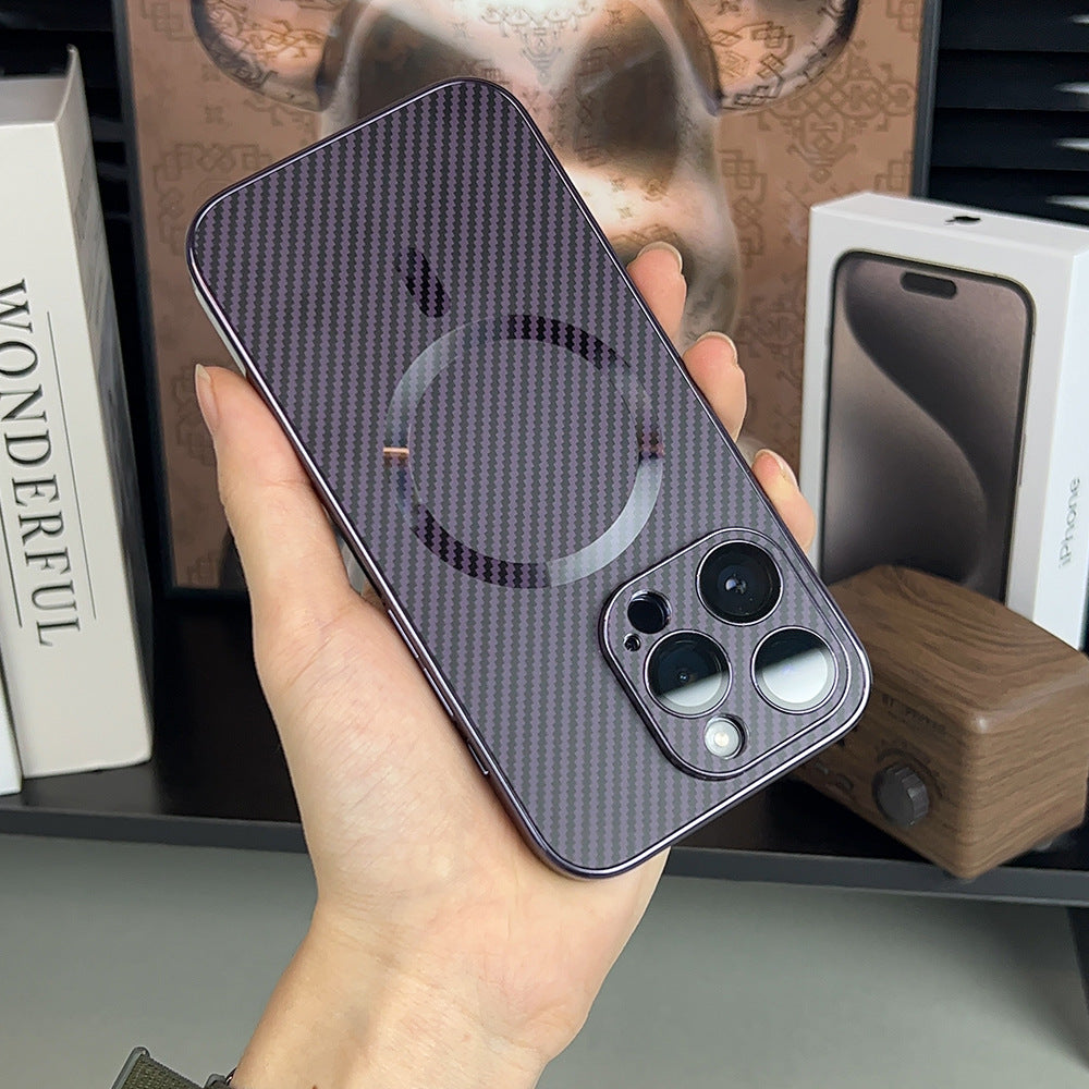 CarbonPro | Carbon Fiber MagSafe iPhone Hoes: Ultra-Dun & Krassenbestendig