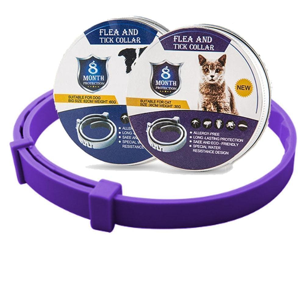 SafeGuard - Vlooien- en Tekenhalsband voor Honden & Katten | 8 Maanden Bescherming