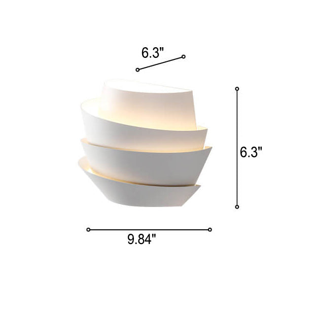 Gelaagde Wandlamp – Stijlvol en Artistiek