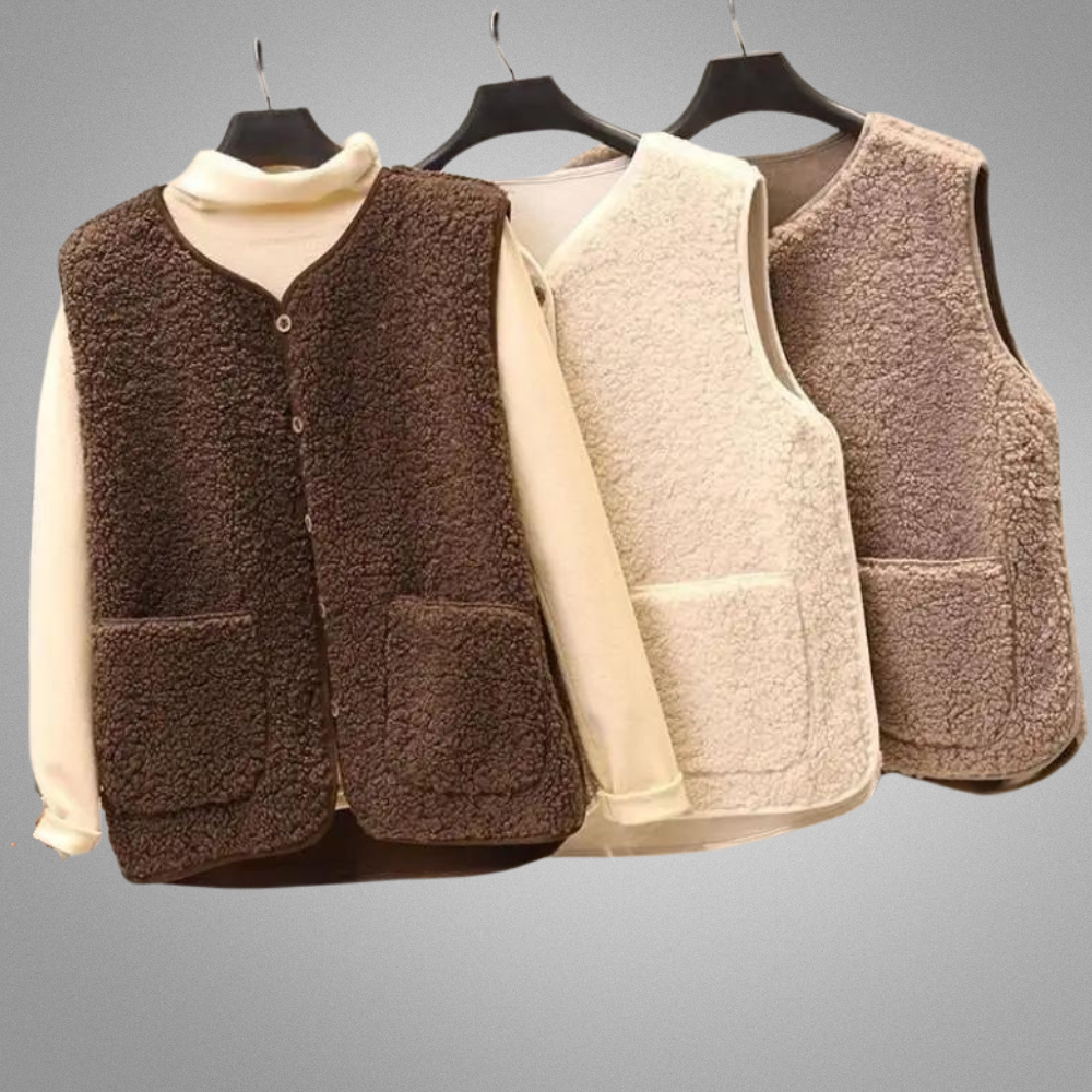 Trendy Fleece Thermovest voor Dames