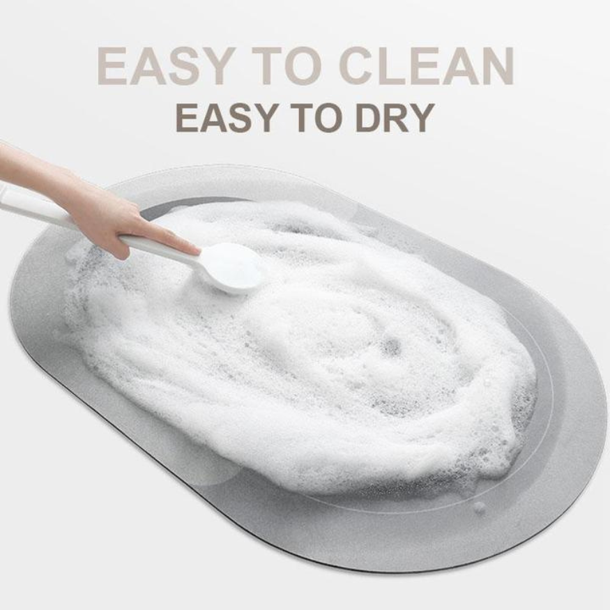 DryFluf | Super Absorberende Comfortabele Badkamermat | Zacht & Sneldrogend