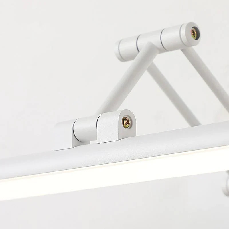 Edge Minimalistische LED Wandlamp Zwart/Wit Binnen Badkamer Metaal