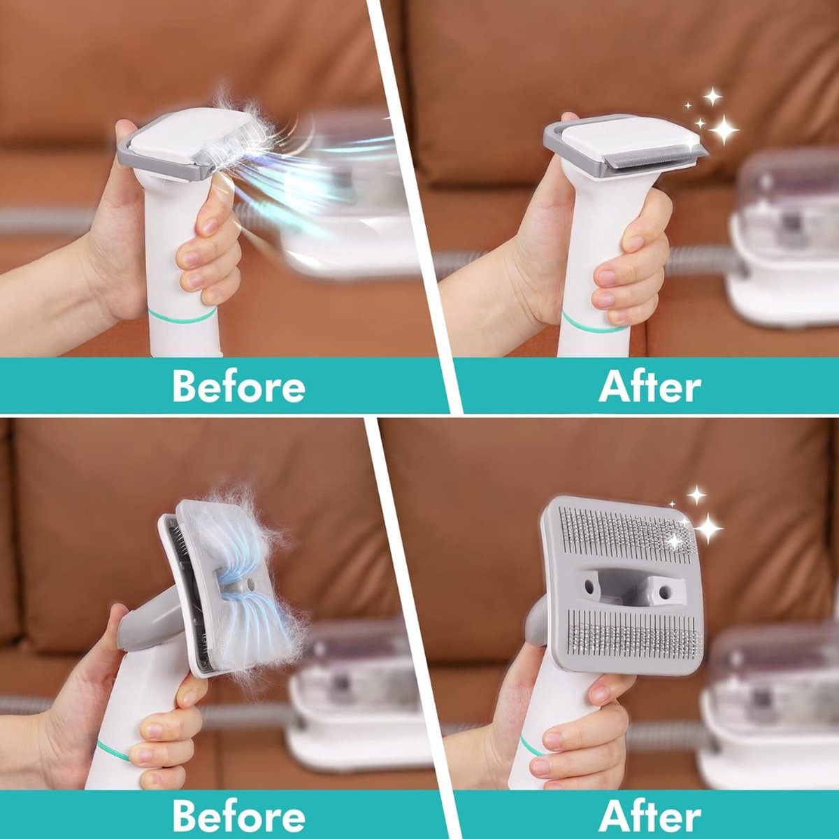 ShedVac Pro - Dierenverzorgingskit met Zuigfunctie en Trimmer