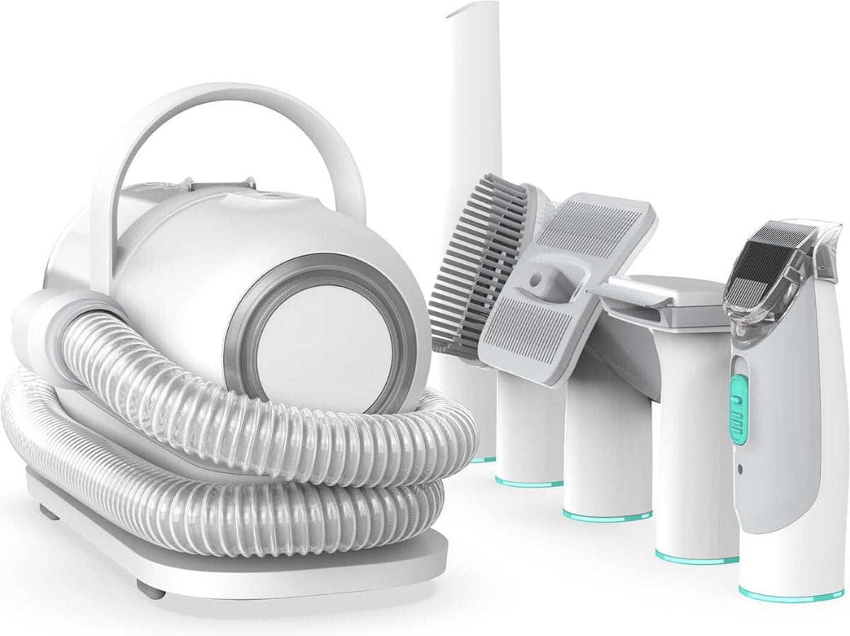 ShedVac Pro - Dierenverzorgingskit met Zuigfunctie en Trimmer
