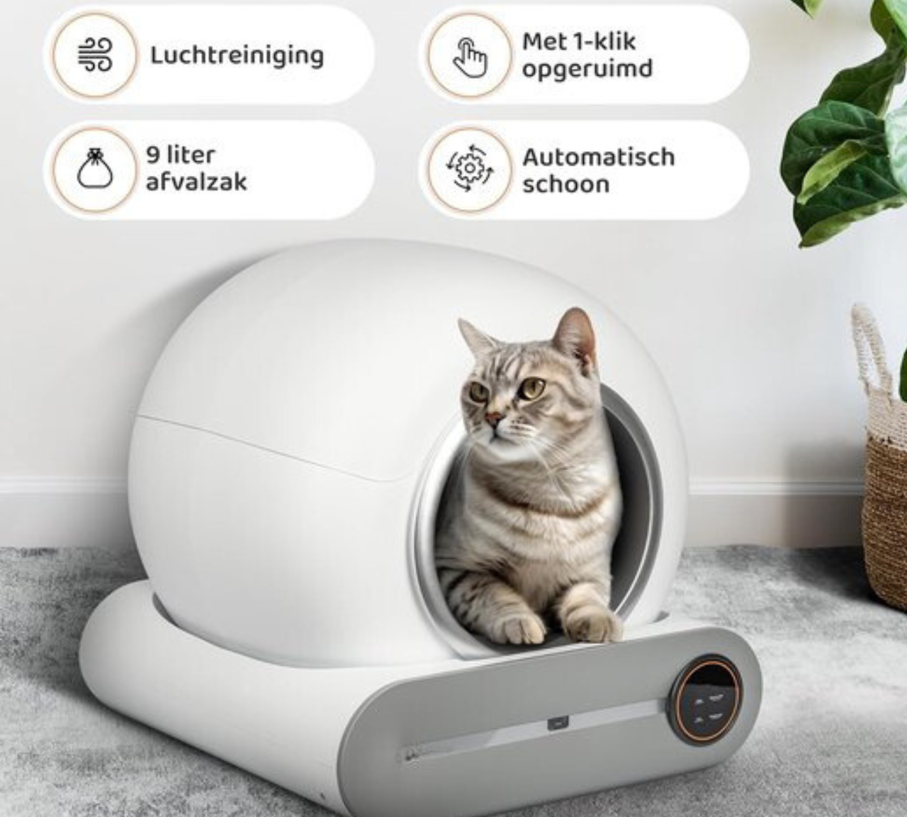 MarktDirect CatoMatic Zelfreinigende Kattenbak