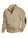 Sweatshirt Met Halve Rits Opstaande Kraag - Regular Fit - Modera - MD 82 - Essential in Meerdere Kleuren