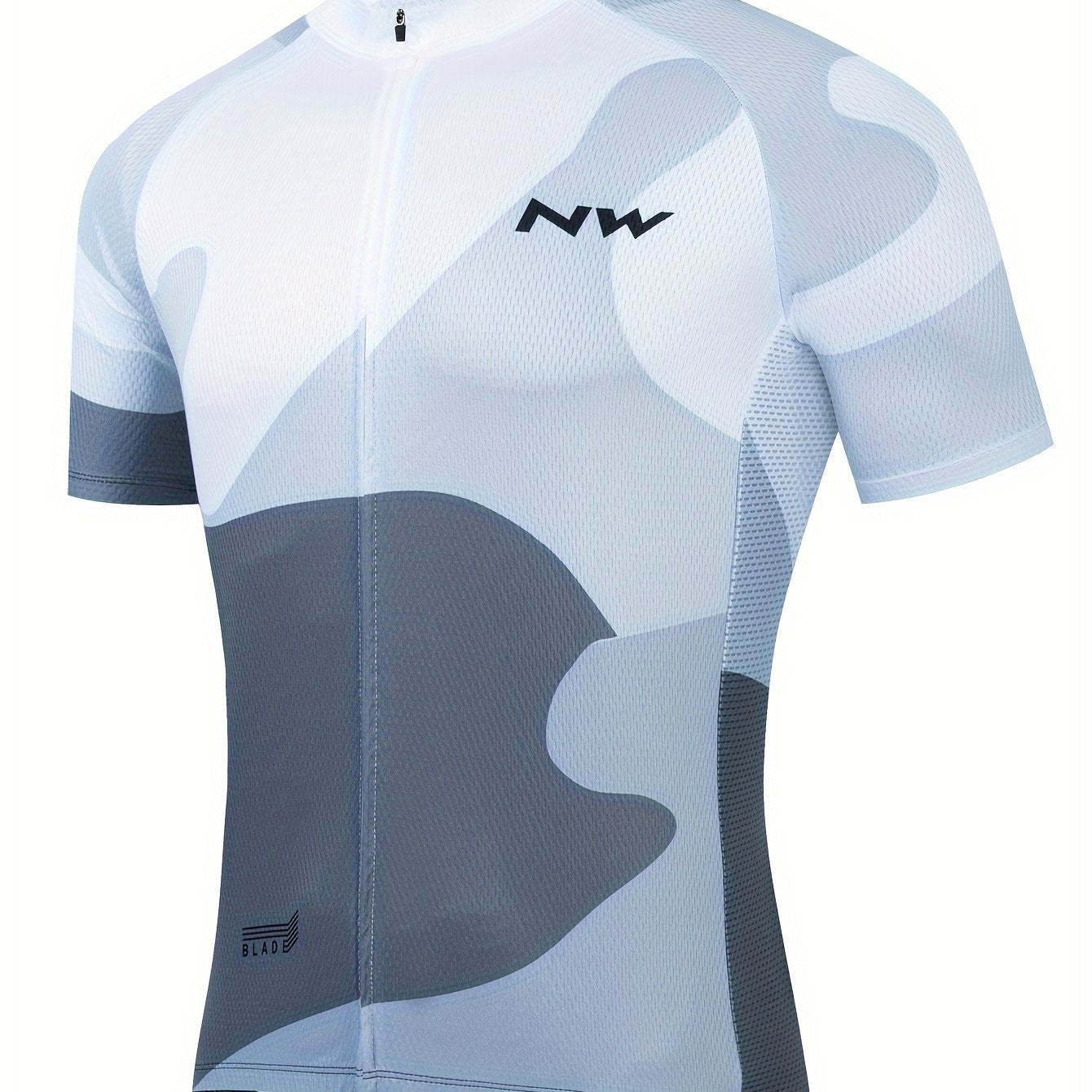 Vloeiende lijnen wielertrui | Wielerkleding | Aerodynamisch Fietsjersey