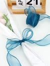 Gaaslintrol met Rand | Decoratielinten | Decoratieve Lintrol voor Bruiloft en Feestversiering