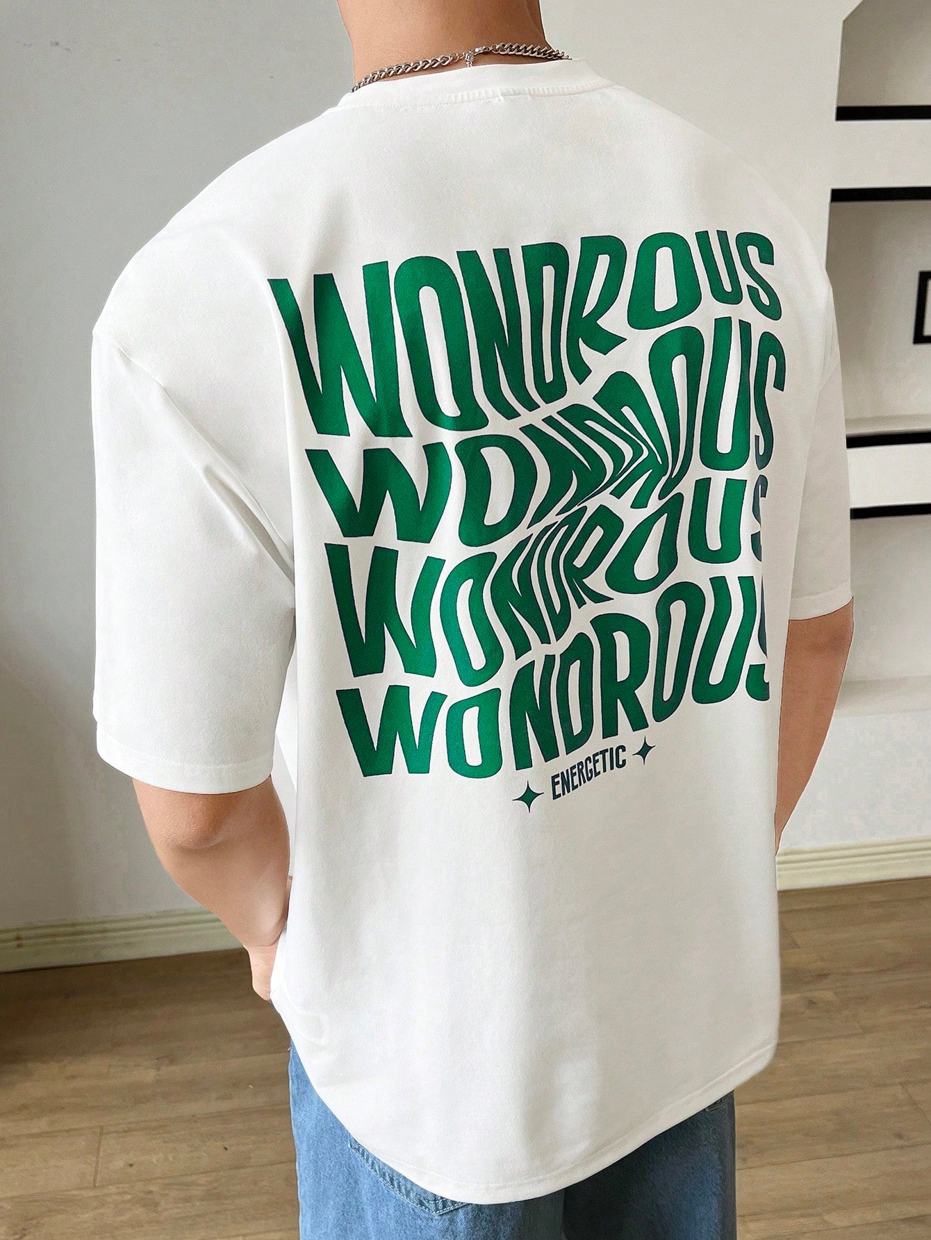 RebelGame Letterprint Shirt Heren | T-shirt | Casual zomershirt met grafische print