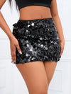 BamGleam Bodycon Pailletten Rok | Feestrok Dames | Minirok met pailletten voor feestelijke gelegenheden