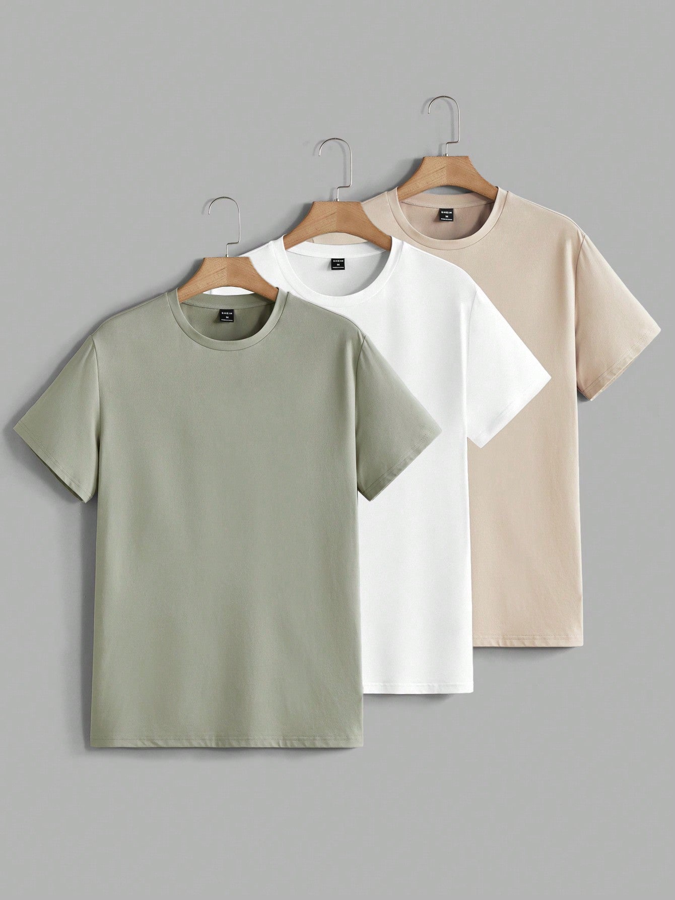 Modomio Casual Zomer T-shirt | T-shirt | Ronde hals shirt voor heren