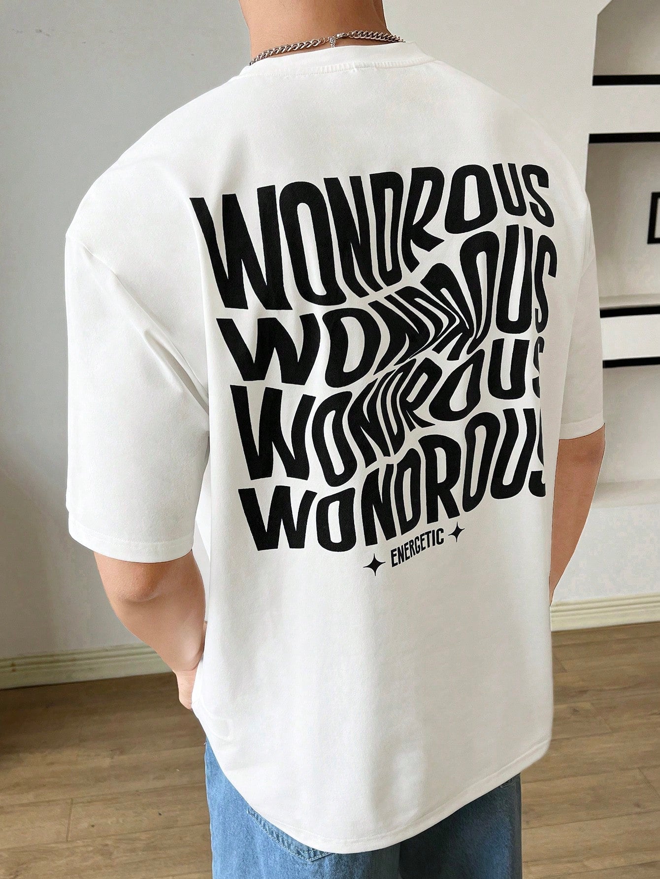 RebelGame Letterprint Shirt Heren | T-shirt | Casual zomershirt met grafische print