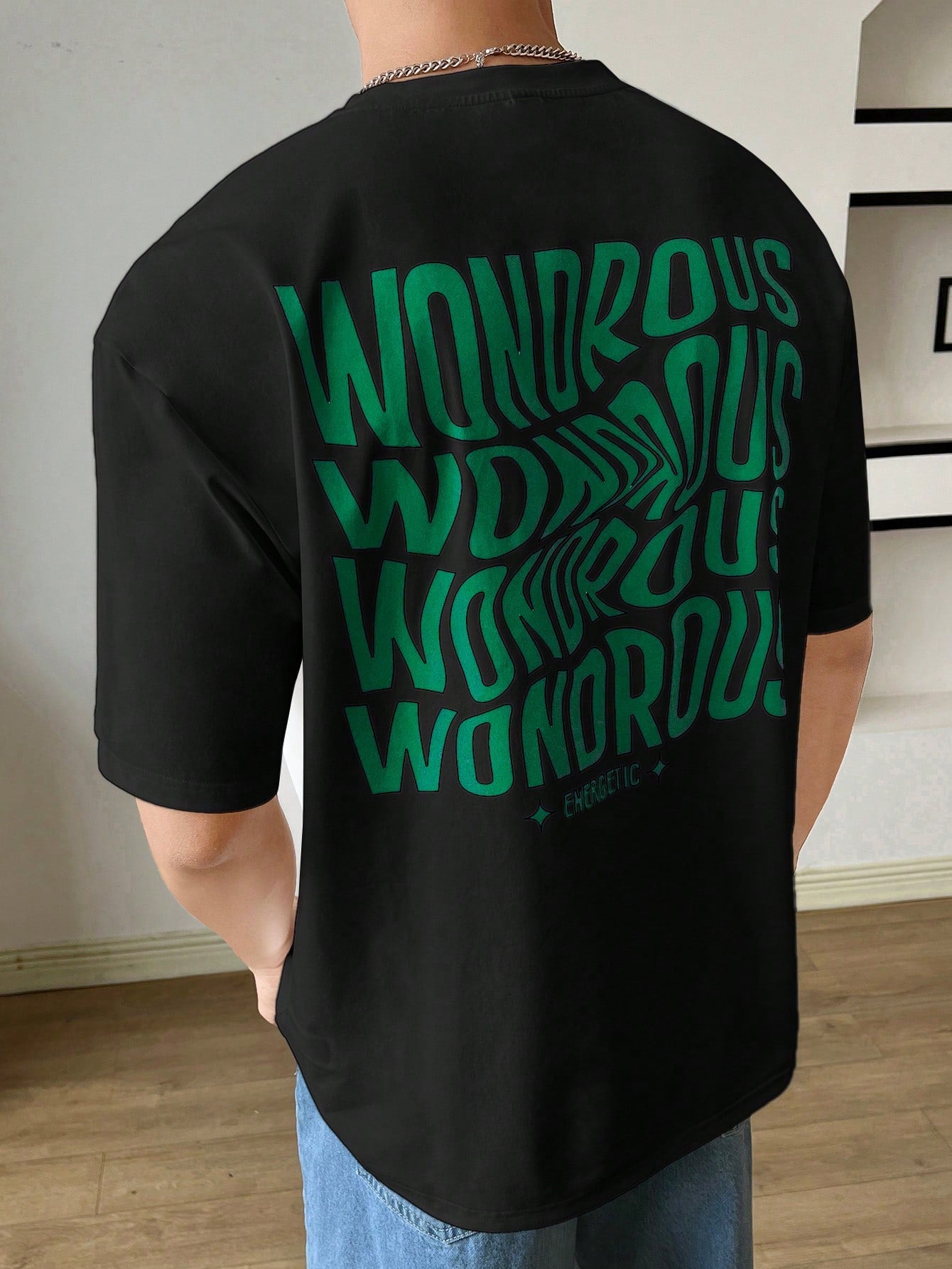 RebelGame Letterprint Shirt Heren | T-shirt | Casual zomershirt met grafische print