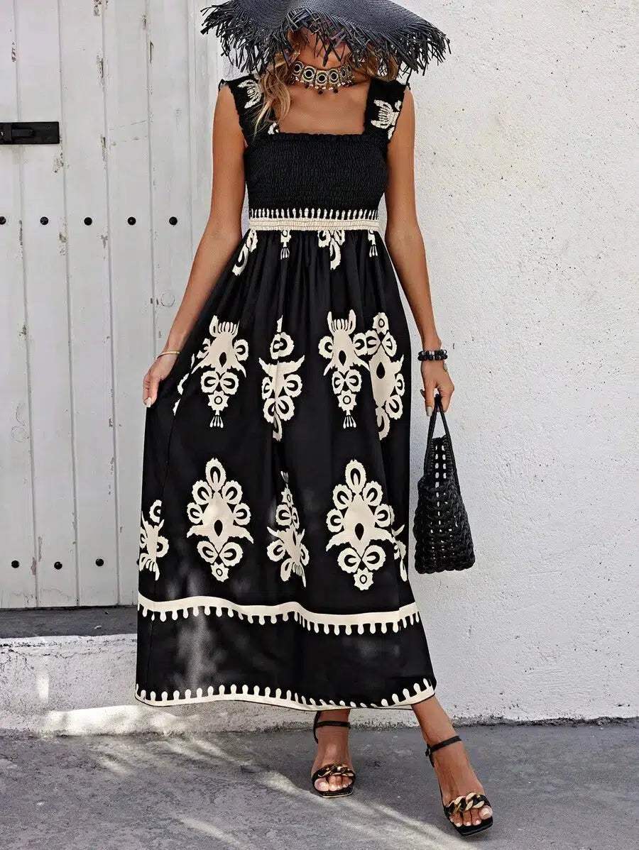 Bella™ - Elegante Maxi Zomerjurk - Visconte