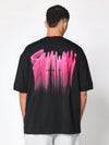 SUMWON Oversized Graffiti T-shirt | T-shirt | Casual herenshirt met kunstzinnige print
