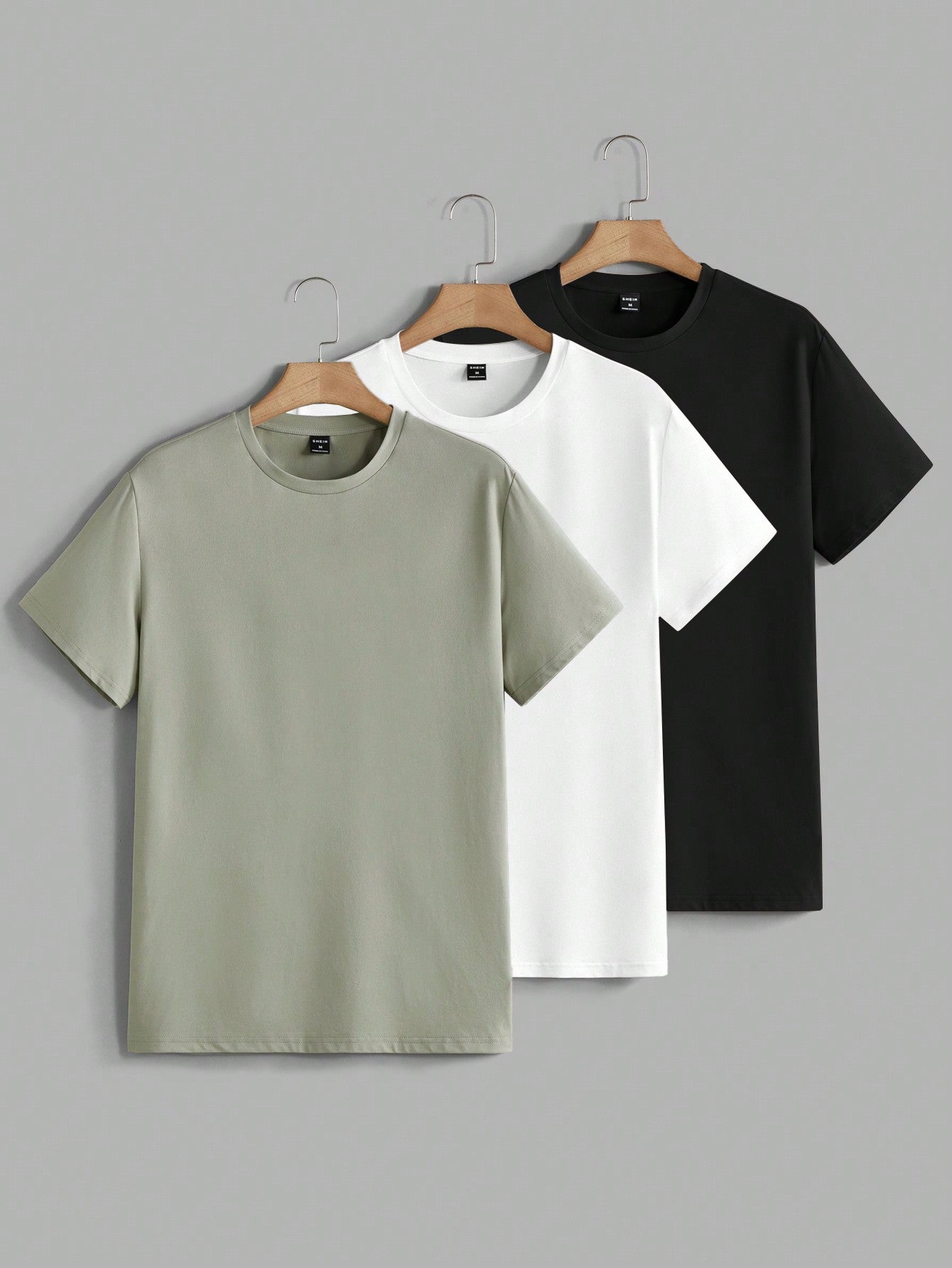 Modomio Casual Zomer T-shirt | T-shirt | Ronde hals shirt voor heren