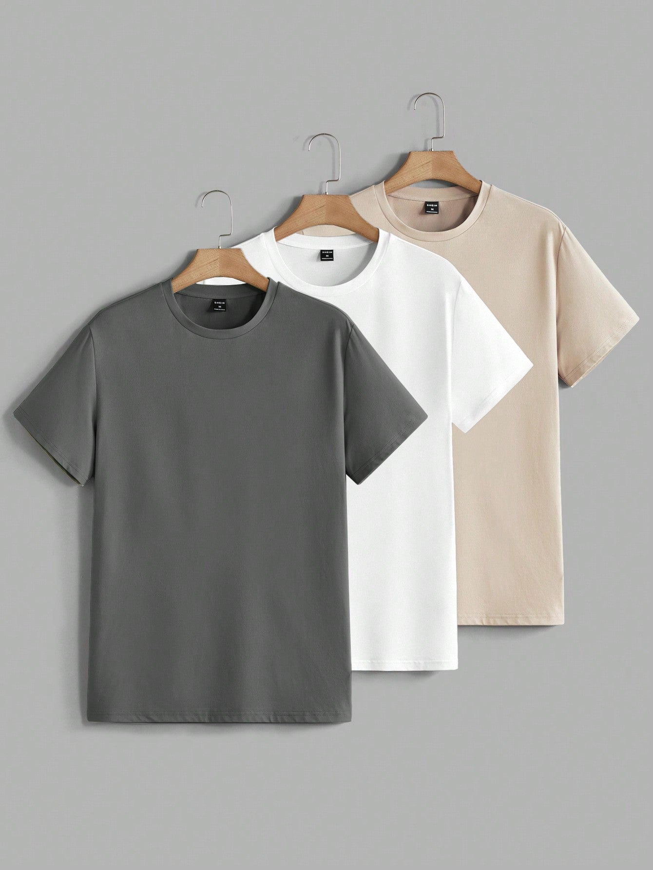 Modomio Casual Zomer T-shirt | T-shirt | Ronde hals shirt voor heren