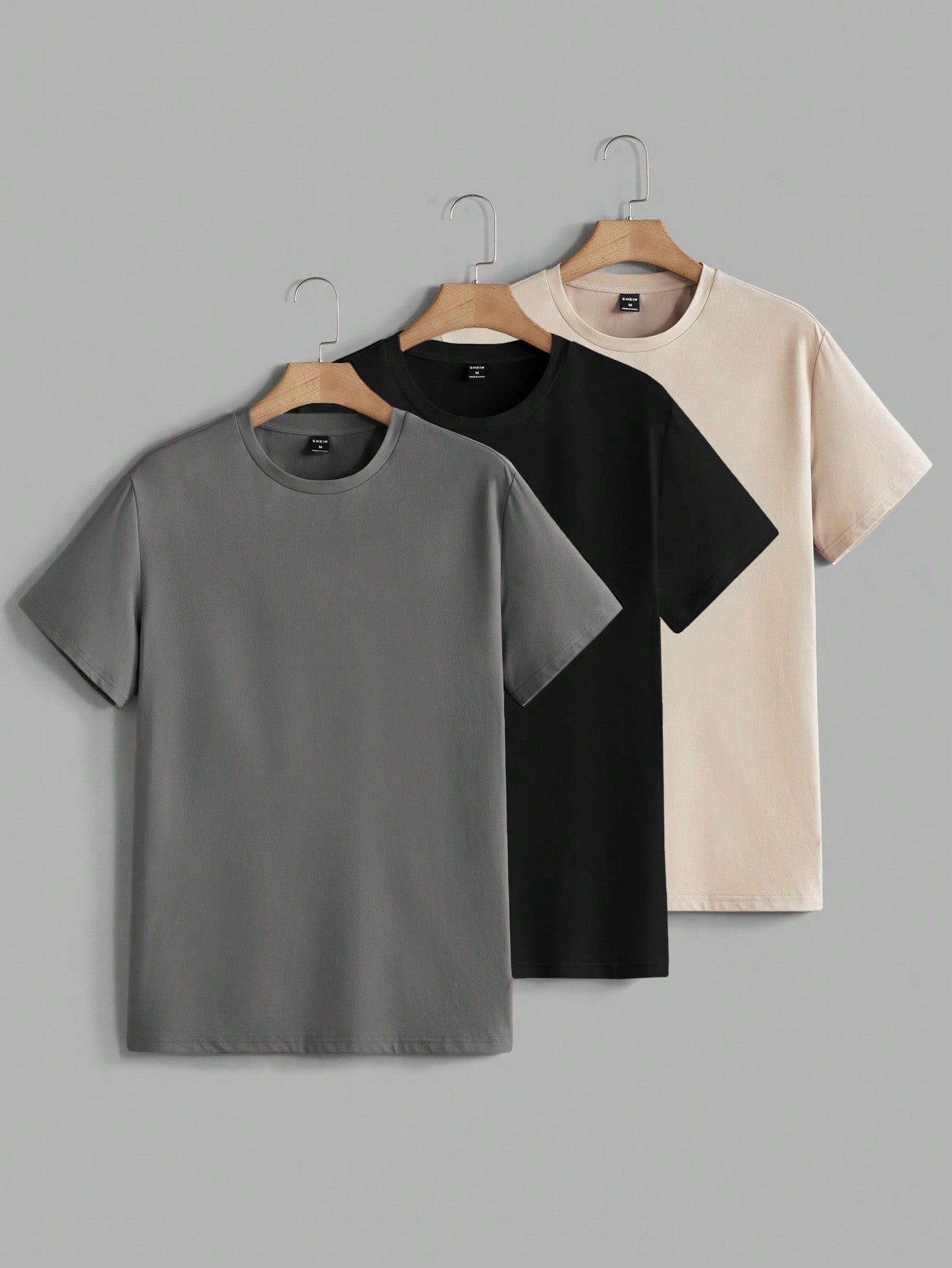 Modomio Casual Zomer T-shirt | T-shirt | Ronde hals shirt voor heren
