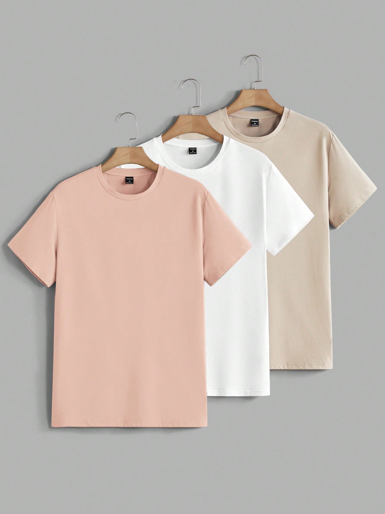 Modomio Casual Zomer T-shirt | T-shirt | Ronde hals shirt voor heren