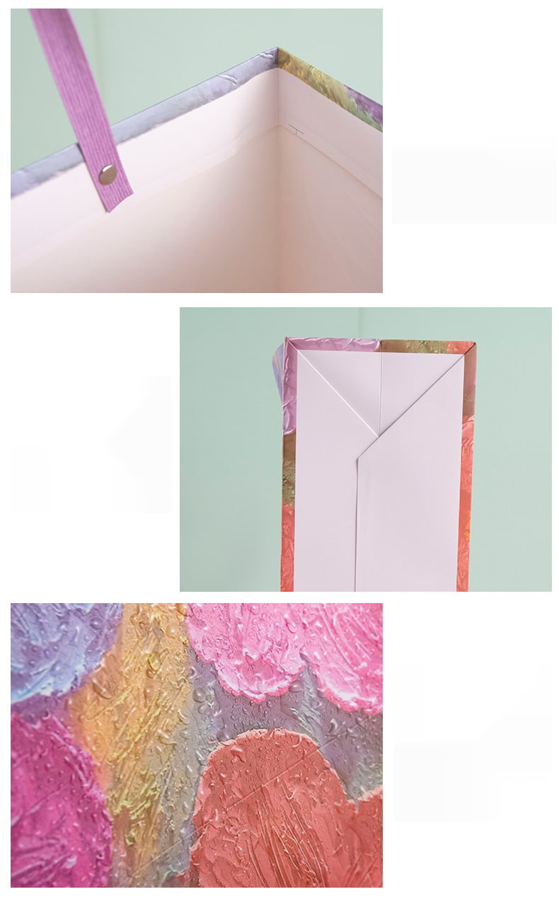 Grote Papieren Geschenkzak met Lint | Geschenkzakken | Stijlvolle Cadeauzak voor Bruiloften en Feesten