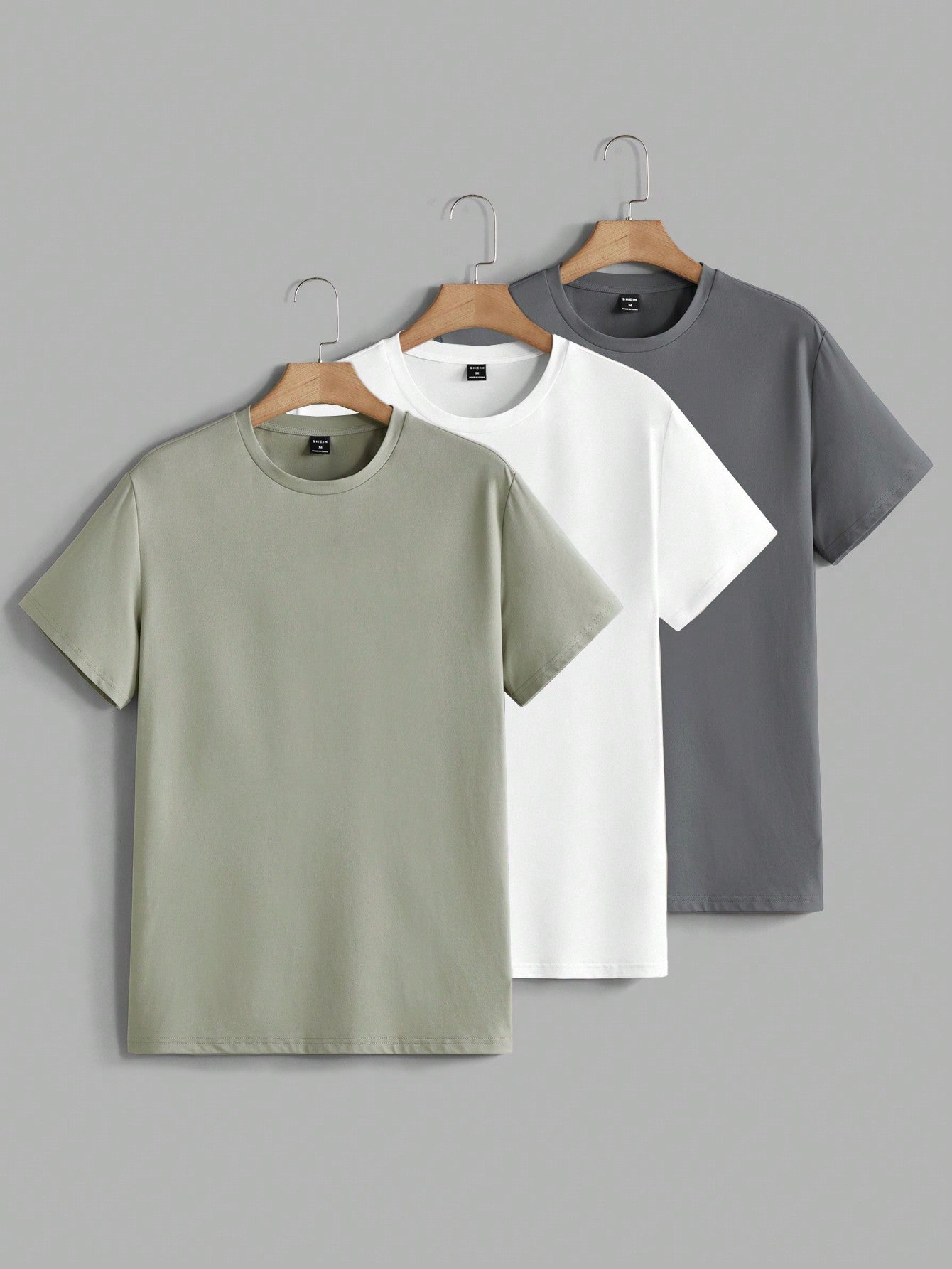Modomio Casual Zomer T-shirt | T-shirt | Ronde hals shirt voor heren