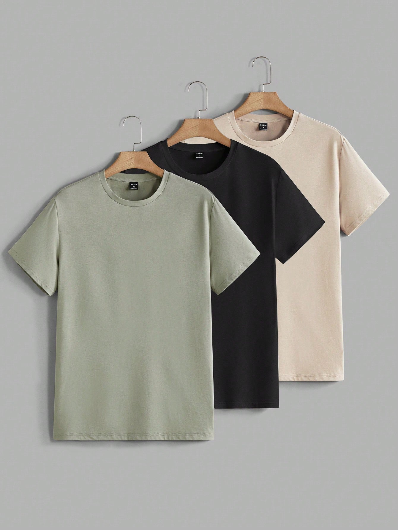 Modomio Casual Zomer T-shirt | T-shirt | Ronde hals shirt voor heren