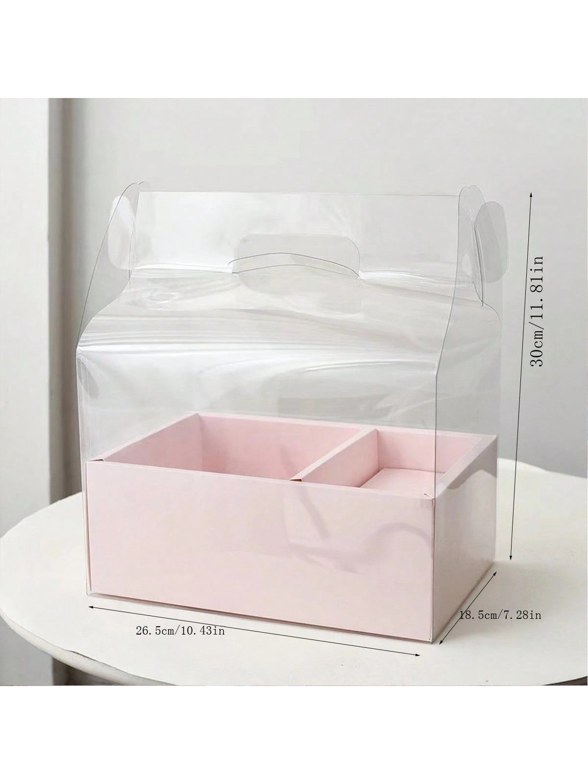 Bloem Versierde Geschenkdoos | Geschenkverpakkingen | Elegante PVC Geschenkverpakking voor Feesten