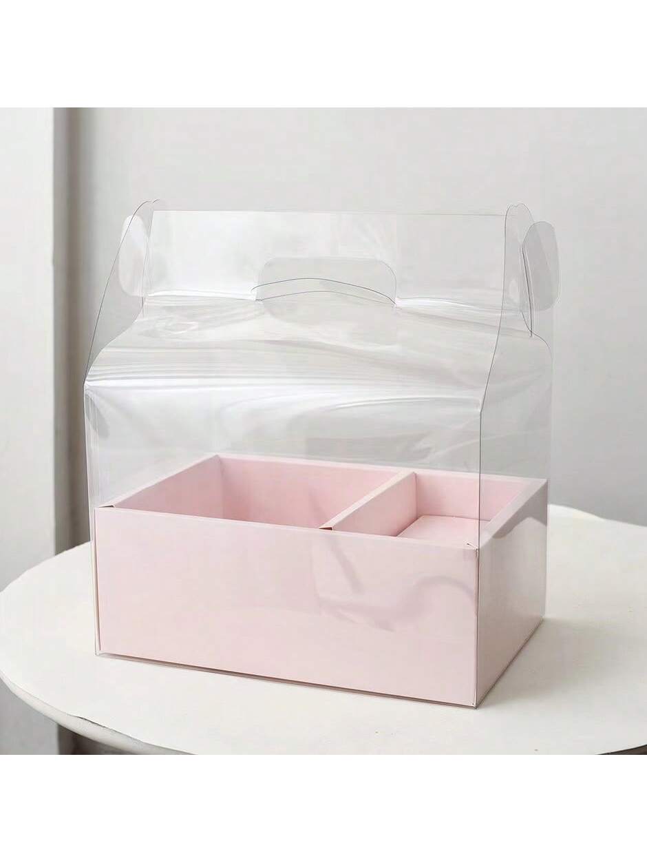 Bloem Versierde Geschenkdoos | Geschenkverpakkingen | Elegante PVC Geschenkverpakking voor Feesten
