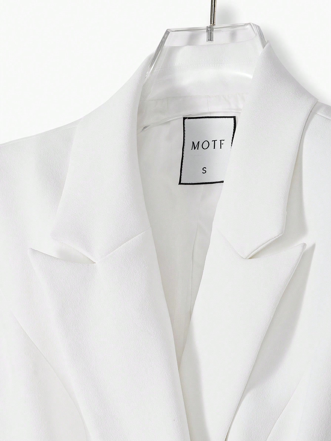 Asymmetrische Blazer met Riem | Damespakken | Stijlvolle Tweedelige Pak voor Zakelijke Gelegenheden