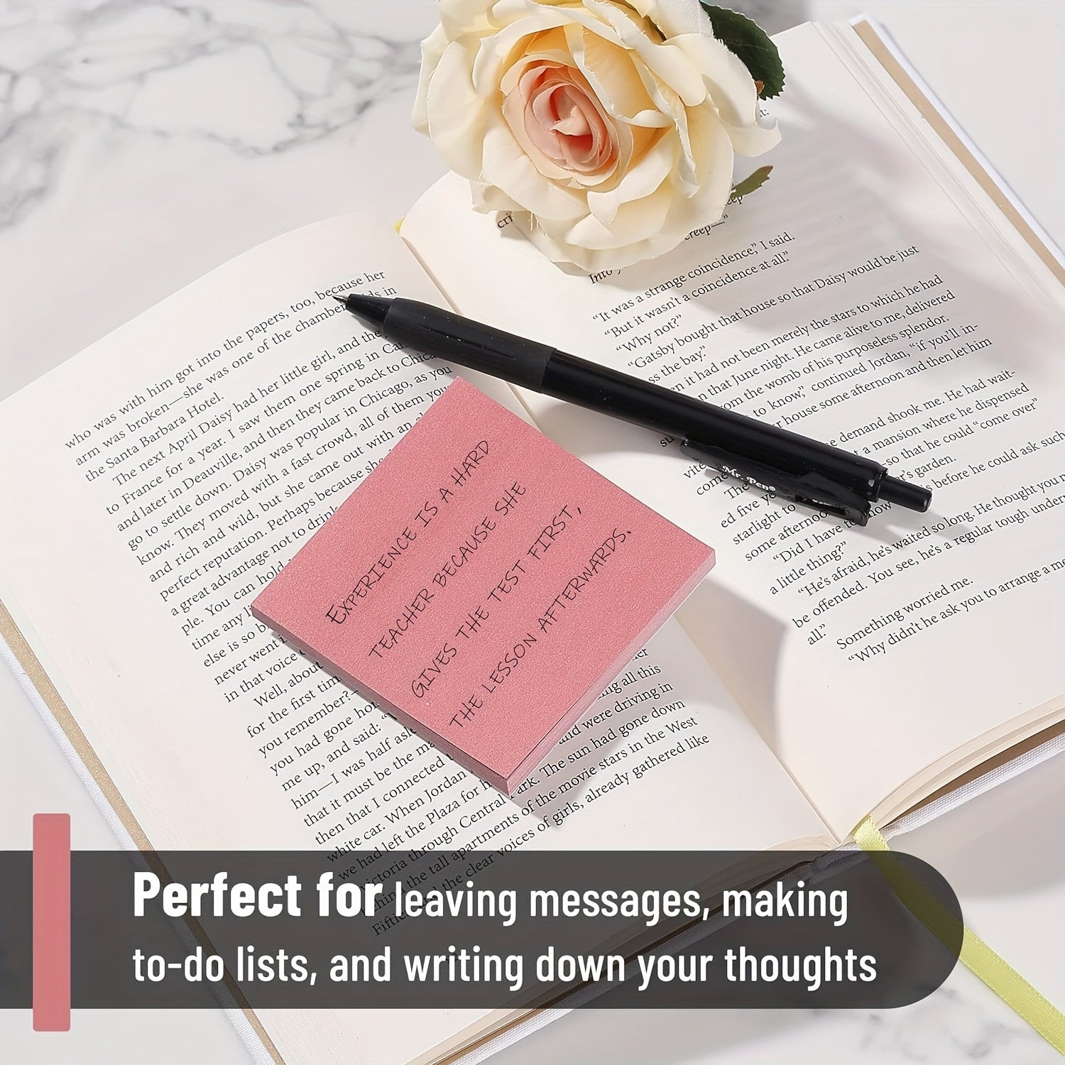 6/12 pads vintage sticky notes | Notitieblaadjes | Kleefblaadjes in kleurenmix met hoge hechting